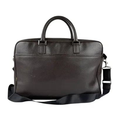 Pre-owned Burberry Brown Leather Handbag Shoulder Bag ()