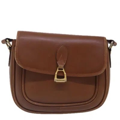 Pre-owned Burberry Brown Leather Shoulder Bag ()