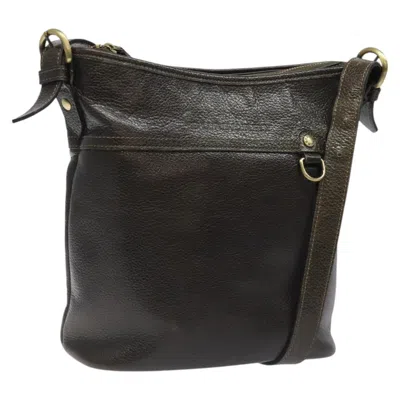 Pre-owned Burberry Brown Leather Shoulder Bag ()