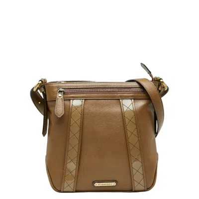 Pre-owned Burberry Brown Leather Shoulder Bag ()