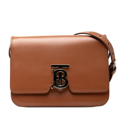 Pre-owned Burberry Brown Leather Shoulder Bag ()