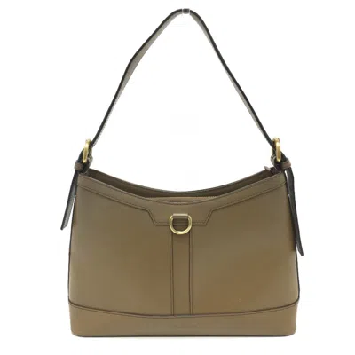 Pre-owned Burberry Brown Leather Shoulder Bag Tote Bag ()