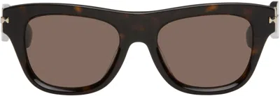 Burberry Brown Logo Bar Sunglasses