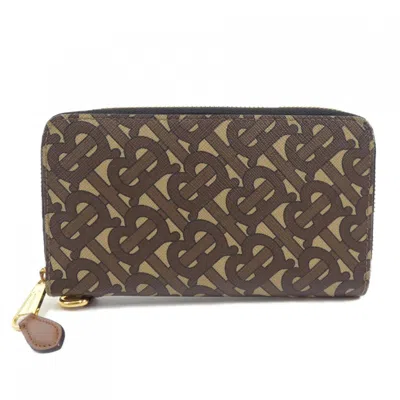Pre-owned Burberry Brown Long Wallet (bi-fold) ()