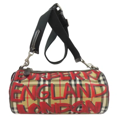 Pre-owned Burberry Brown Nylon Shoulder Bag ()