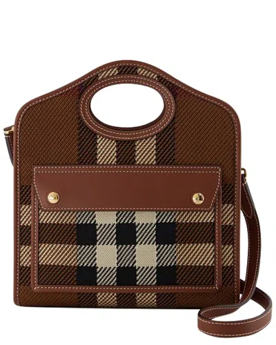 Burberry Brown Others Mini Pocket Bag