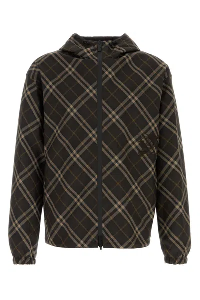 BURBERRY BROWN REVERSIBLE JACKET