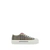 Burberry Vintage Check Beige Sneaker Women In Brown