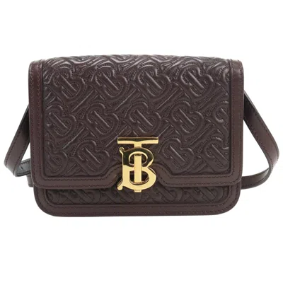 Pre-owned Burberry Brown Shoulder Bag ()
