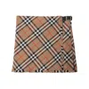 Burberry Check Wool Blend Mini Skirt Clothing