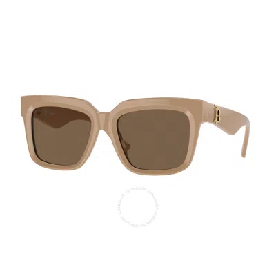 BURBERRY BURBERRY BROWN SQUARE LADIES SUNGLASSES BE4419 399073 54