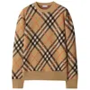 Burberry Ered Wool And Mohair Pullover Sweater In Multi