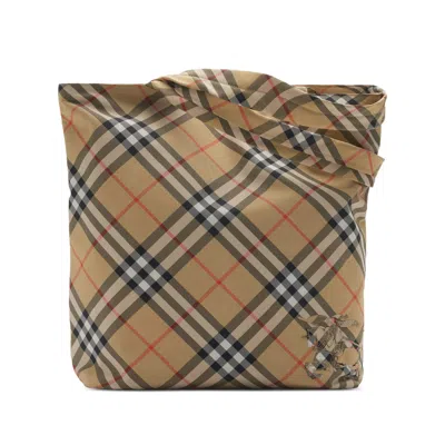 Burberry Brown Tote Bags Men