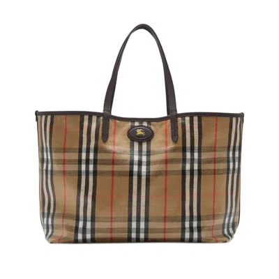 Burberry Large Tote Bag In Sand