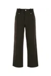 Burberry Men's Cotton Trousers In Brown