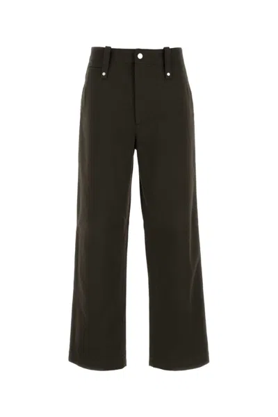 BURBERRY BROWN WIDE LEG PANT