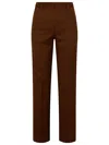Burberry Brown Wool Blend Lottie Pants Women