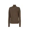 Burberry Brown Wool Sweater With Equestrian Knight Design In Brown