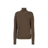 Burberry Brown Wool Sweatshirt In Multi