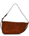 Burberry Bruciato Suede Small Shield Sling Bag (authentic Pre-loved)