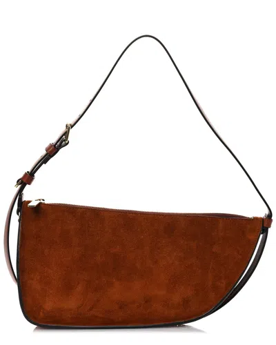 Burberry Bruciato Suede Small Shield Sling Bag (authentic Pre-loved)