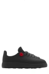 Burberry Mens Bubble Charm-embellished Rubber Low-top Trainers Blac In Black