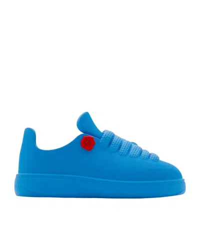 Burberry Bubble Trainers In Turquoise