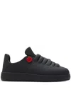Burberry Mens Bubble Charm-embellished Rubber Low-top Trainers Blac In Schwarz