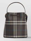 Burberry Bucket Bag Checkered Adjustable Strap