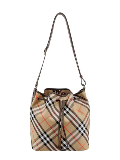 Burberry Bucket Bag In Sand