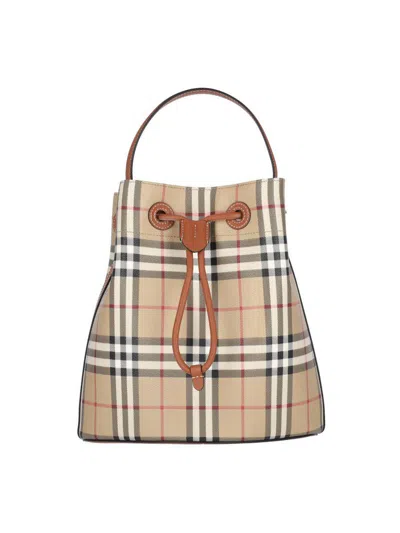 Burberry Bucket Bags In Multicolor