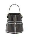 Burberry Archivio Check Bucket Bag In Multicolour