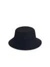 Burberry Reversible Logo-embroidered Twill Bucket Hat In Black