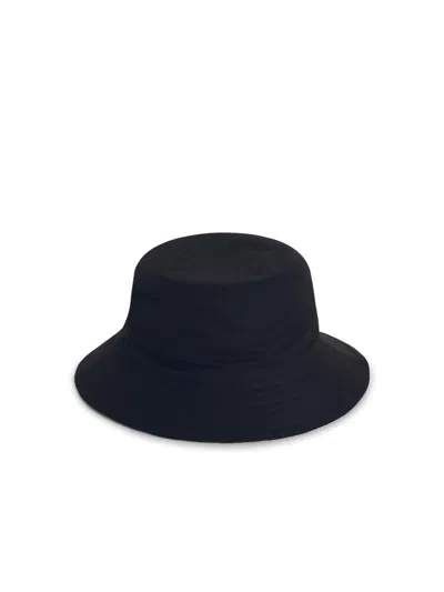 BURBERRY BURBERRY 'BUCKET' BLACK COTTON HAT WOMEN