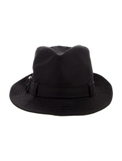 Pre-owned Burberry Bucket Hat In Black