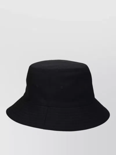 Burberry Bucket Hat In Black