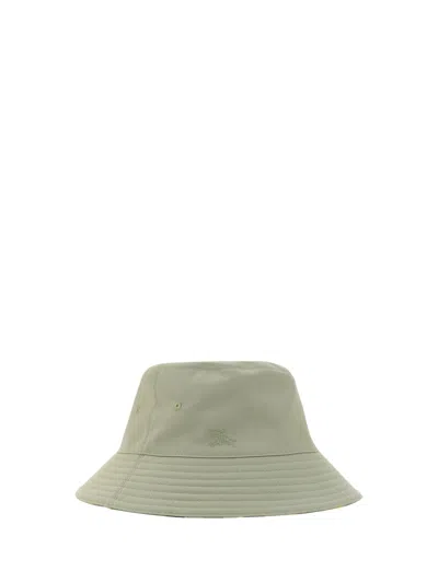 Burberry Bucket Hat In Green