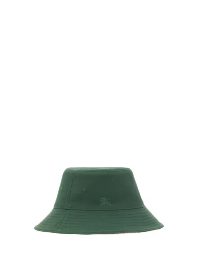 Burberry Bucket Hat In Ivy