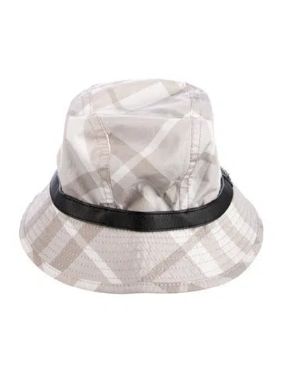 Pre-owned Burberry Bucket Hat In Multi