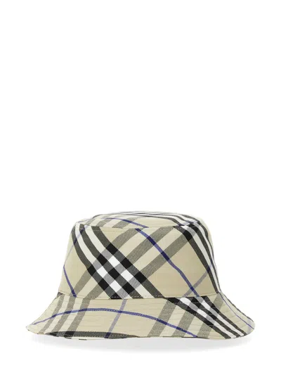 Burberry Bucket Hat In Neutral