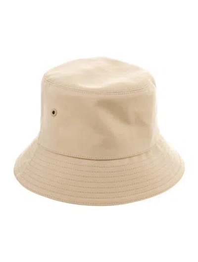 Pre-owned Burberry Bucket Hat In Neutral