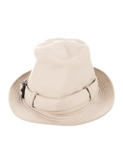 Pre-owned Burberry Bucket Hat In Neutral