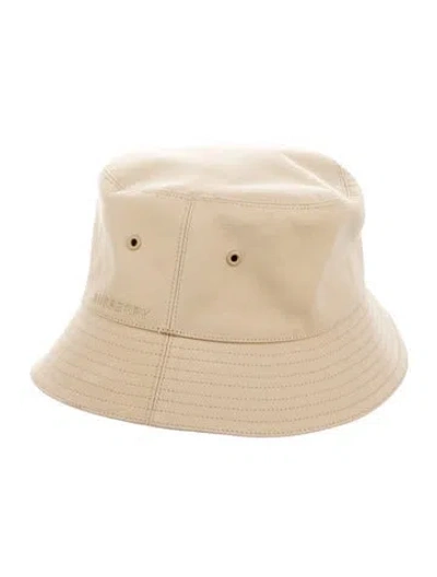 Pre-owned Burberry Bucket Hat Size S In Neutral