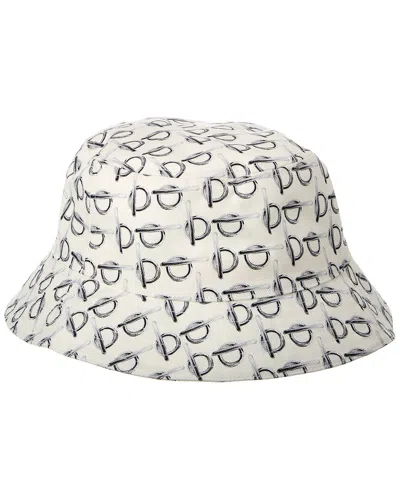 Burberry Bucket Hat In White