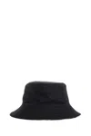 Burberry Ekd-embroidered Bucket Hat In Black