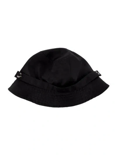 Pre-owned Burberry Bucket Rain Hat In Black