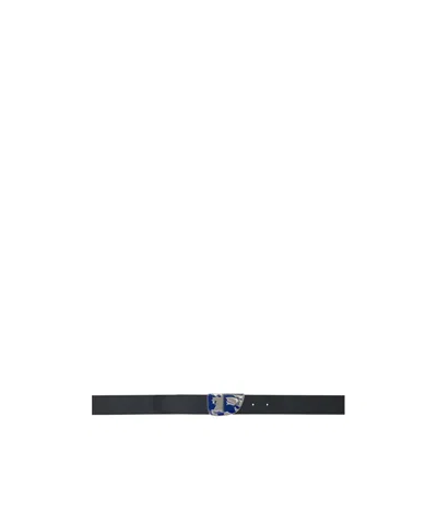 Burberry Buckle Belt In Gray