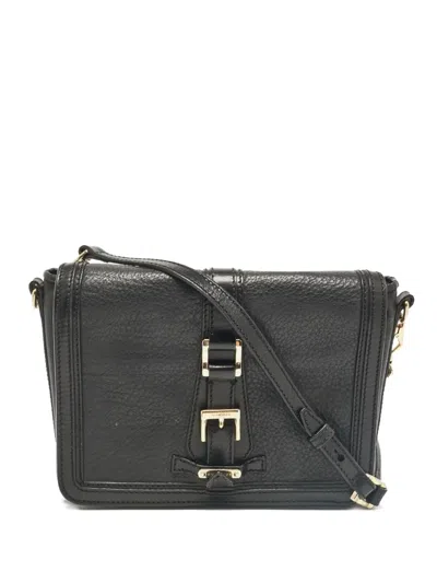 Pre-owned Burberry Buckle-detail Leather Shoulder Bag