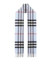 BURBERRY CHECKED CASHMERE SCARF