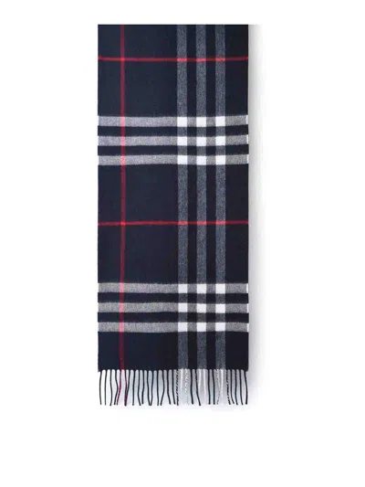 BURBERRY BUFANDA - AZUL OSCURO